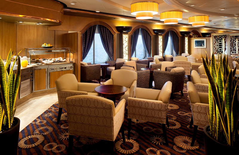 El Diamond Club a bordo del Rhapsody of the Seas CRUCEROS RHAPSODY OF THE SEAS ROYAL CARIBBEAN CRUISES OFERTAS CRUCEROS MEDITERRANEO CRUCEROS CARIBE ROYAL CARIBBEAN ISLAS GRIEGAS CRUCEROS ROMA CRUCEROS EUROPA